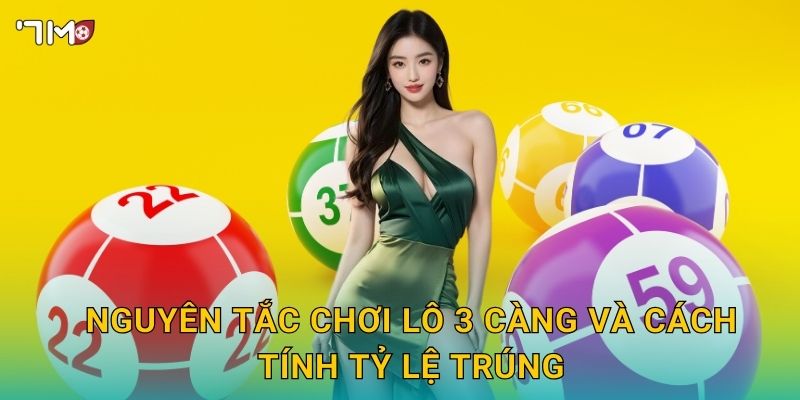 Nguyên tắc chơi lô 3 càng và cách tính tỷ lệ trúng